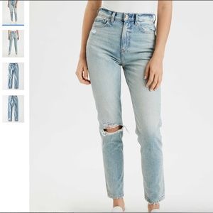 LIKE NEW AE American Eagle Mom Jeans 00 Short